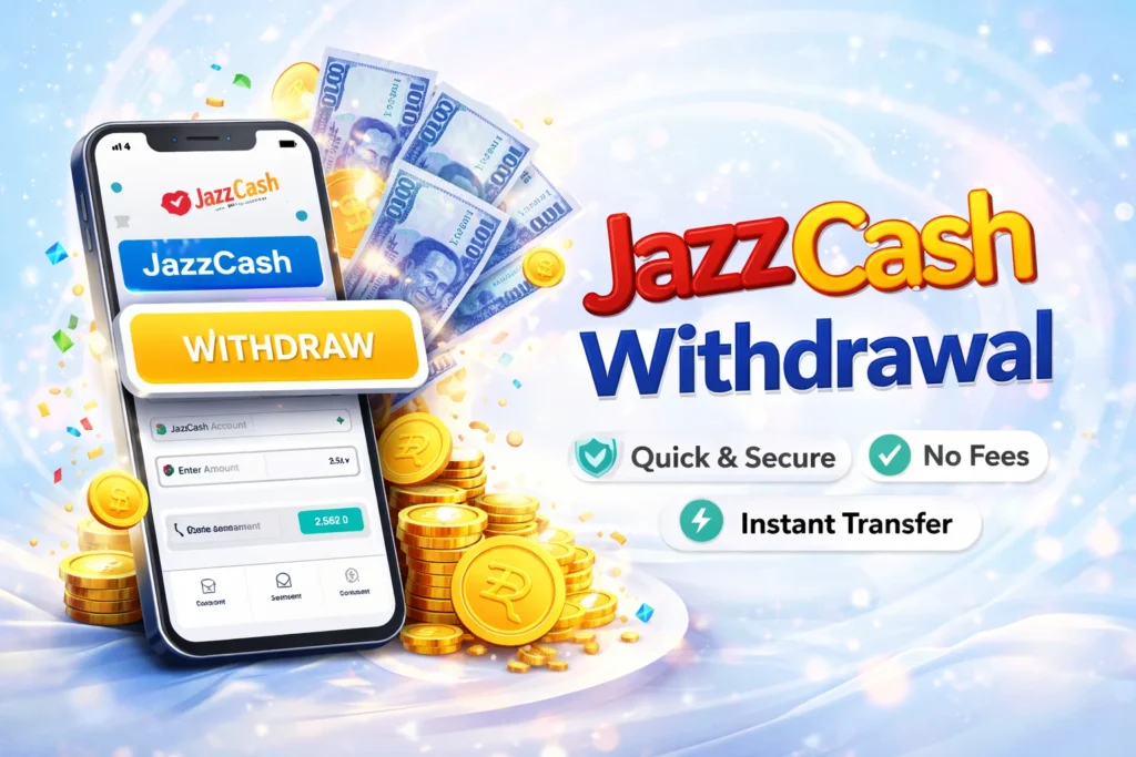 JazzCash Withdrawal Guide for Earning Apps