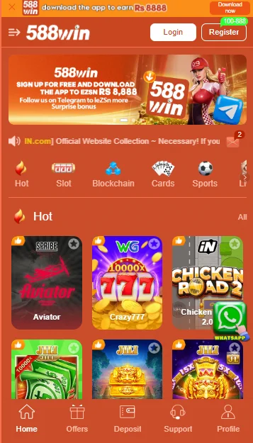 588 WIN Game LOGIN
